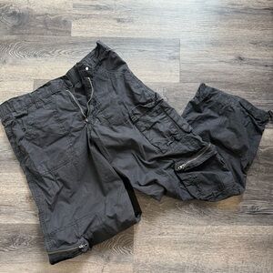 women’s Black Cargo Pants